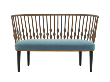 NUB BC1441 - Beech small sofa by Andreu World - view 2